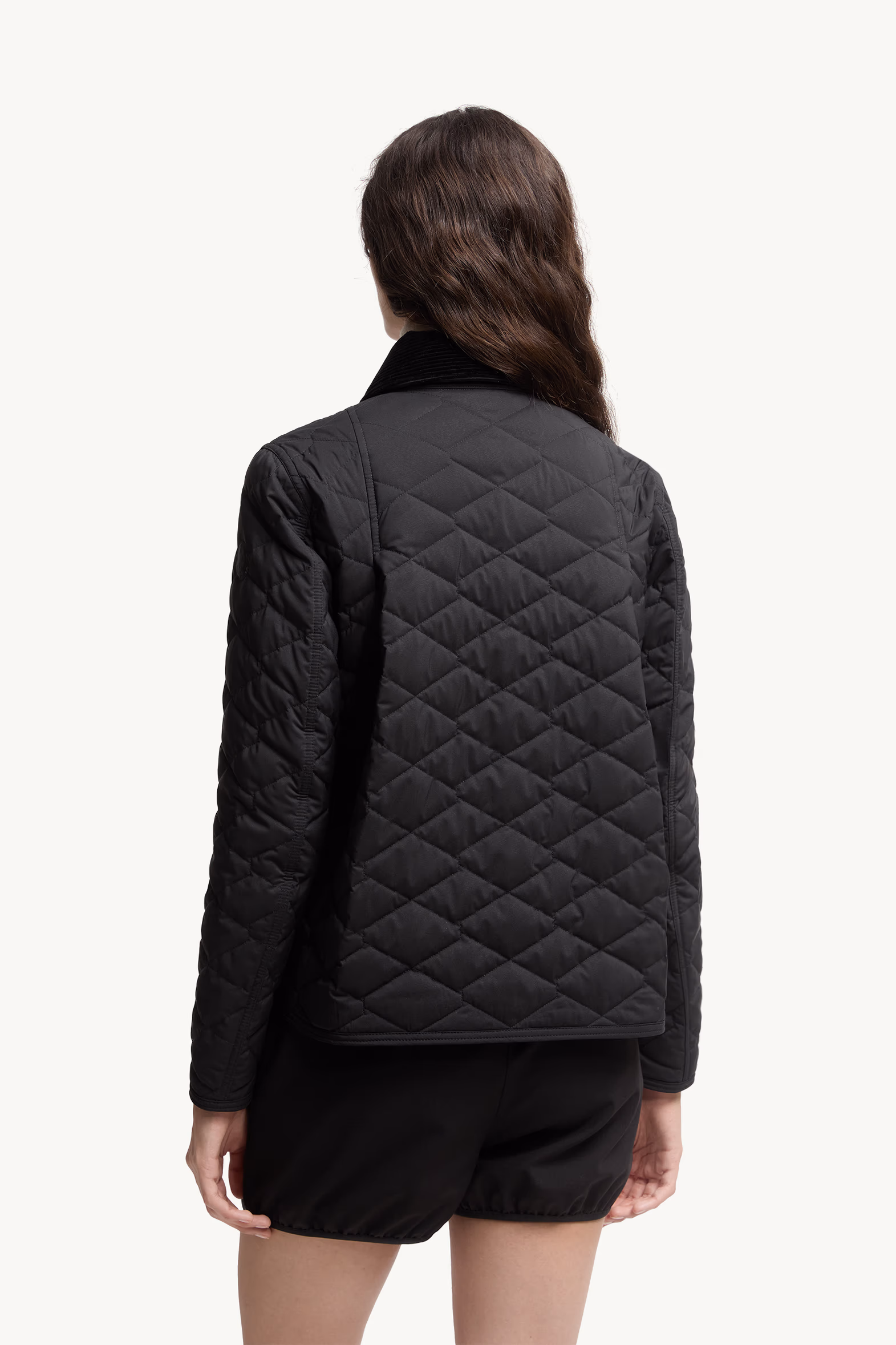 Citno Taffeta Short Down Jacket Women Black Moncler 5